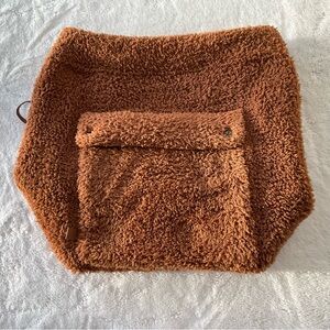 Barefoot Dreams Fuzzy Honey Backpack